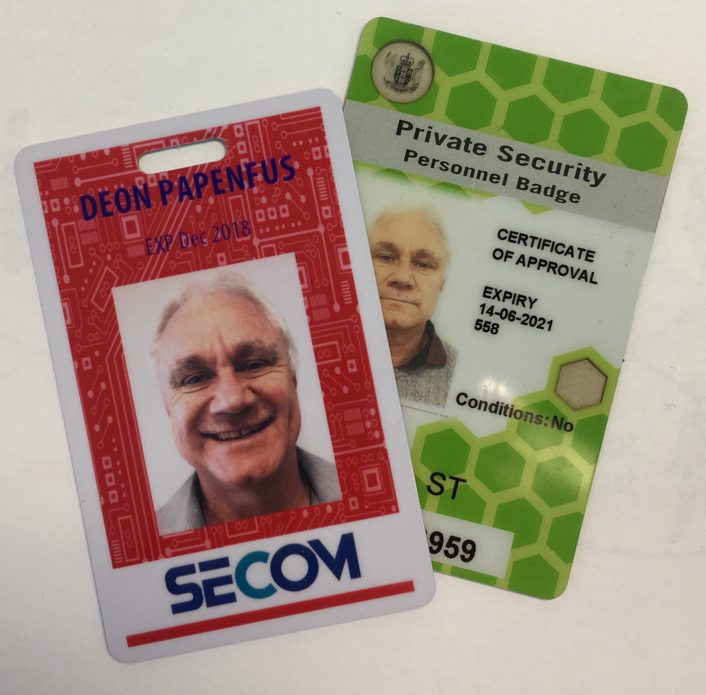 Id Cards Example – Secom New Zealand